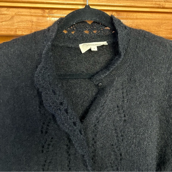 Sezane Angie Black Cardigan Sweater - Picture 9 of 13